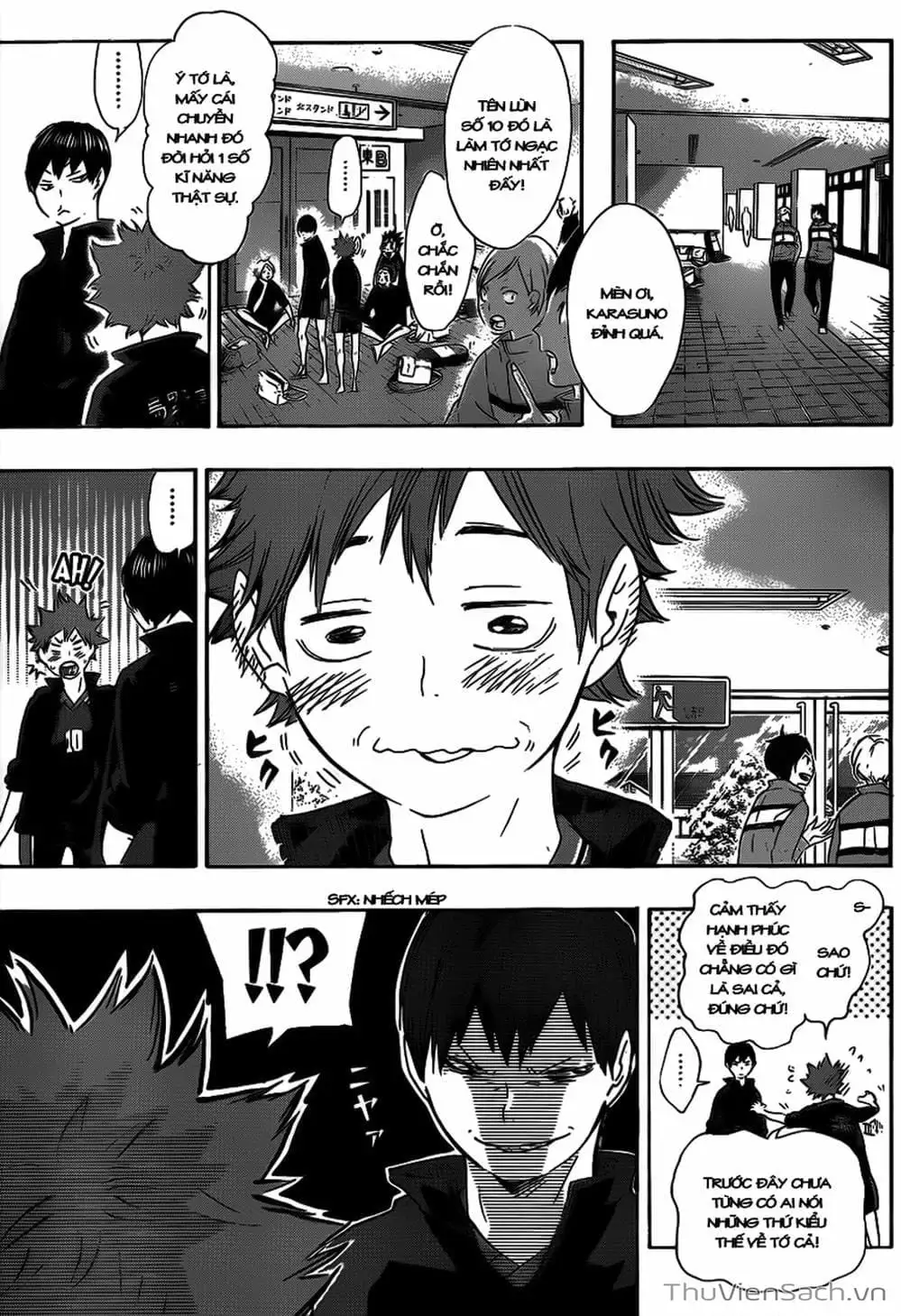 Truyện Tranh Vua Bóng Chuyền Haikyuu trang 6