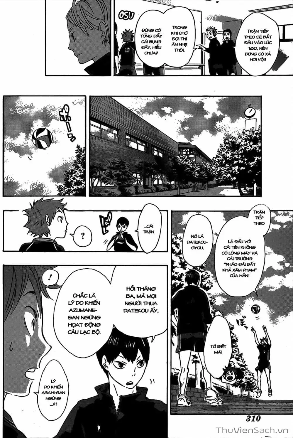 Truyện Tranh Vua Bóng Chuyền Haikyuu trang 6