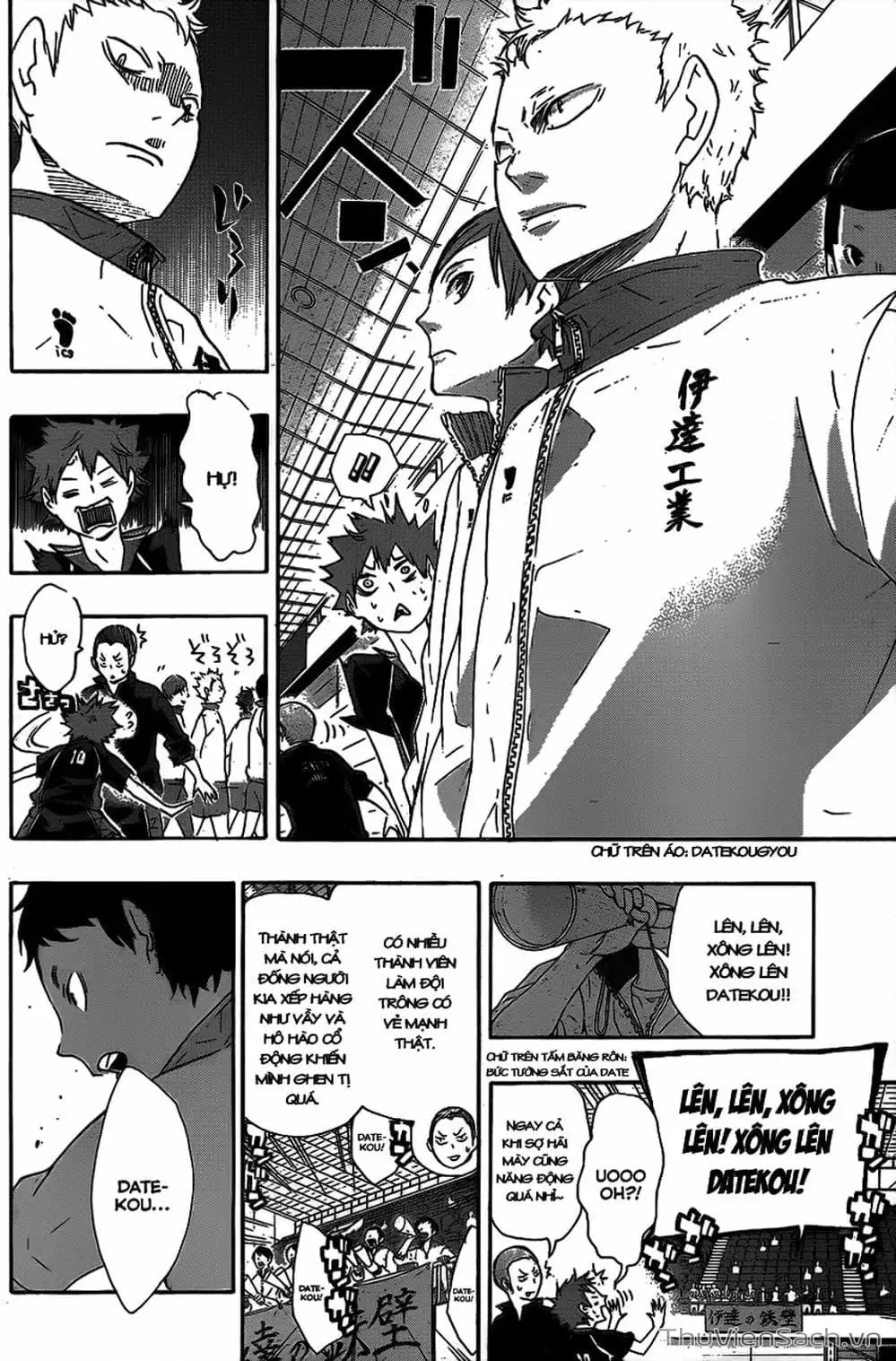 Truyện Tranh Vua Bóng Chuyền Haikyuu trang 6