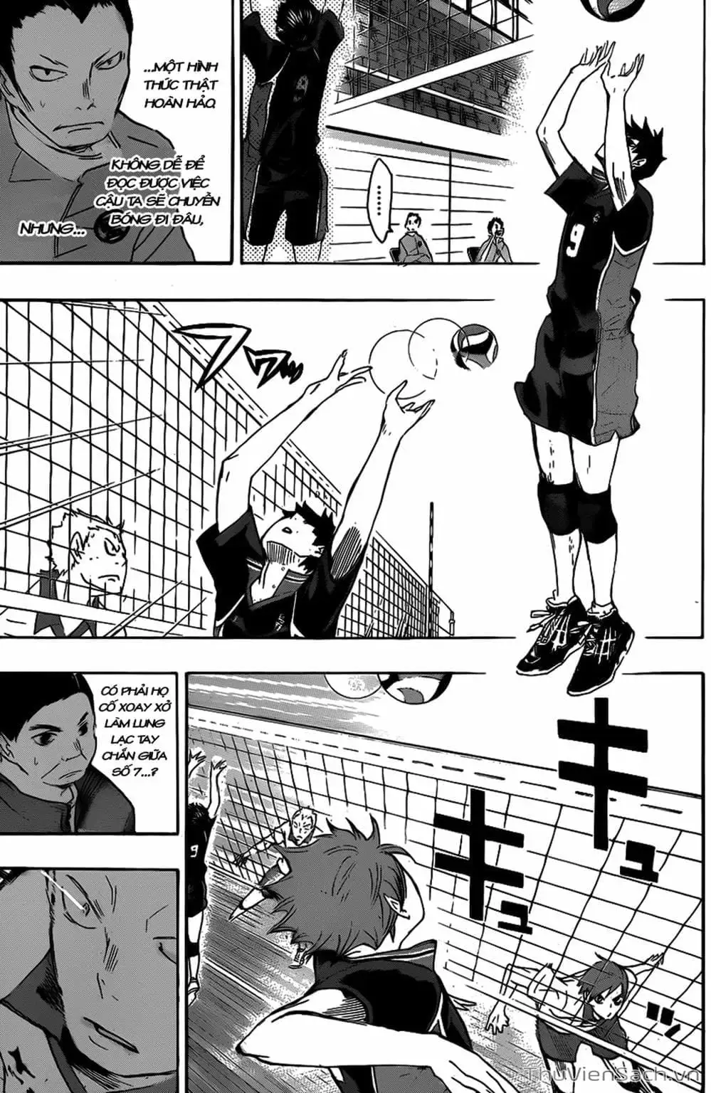 Truyện Tranh Vua Bóng Chuyền Haikyuu trang 6