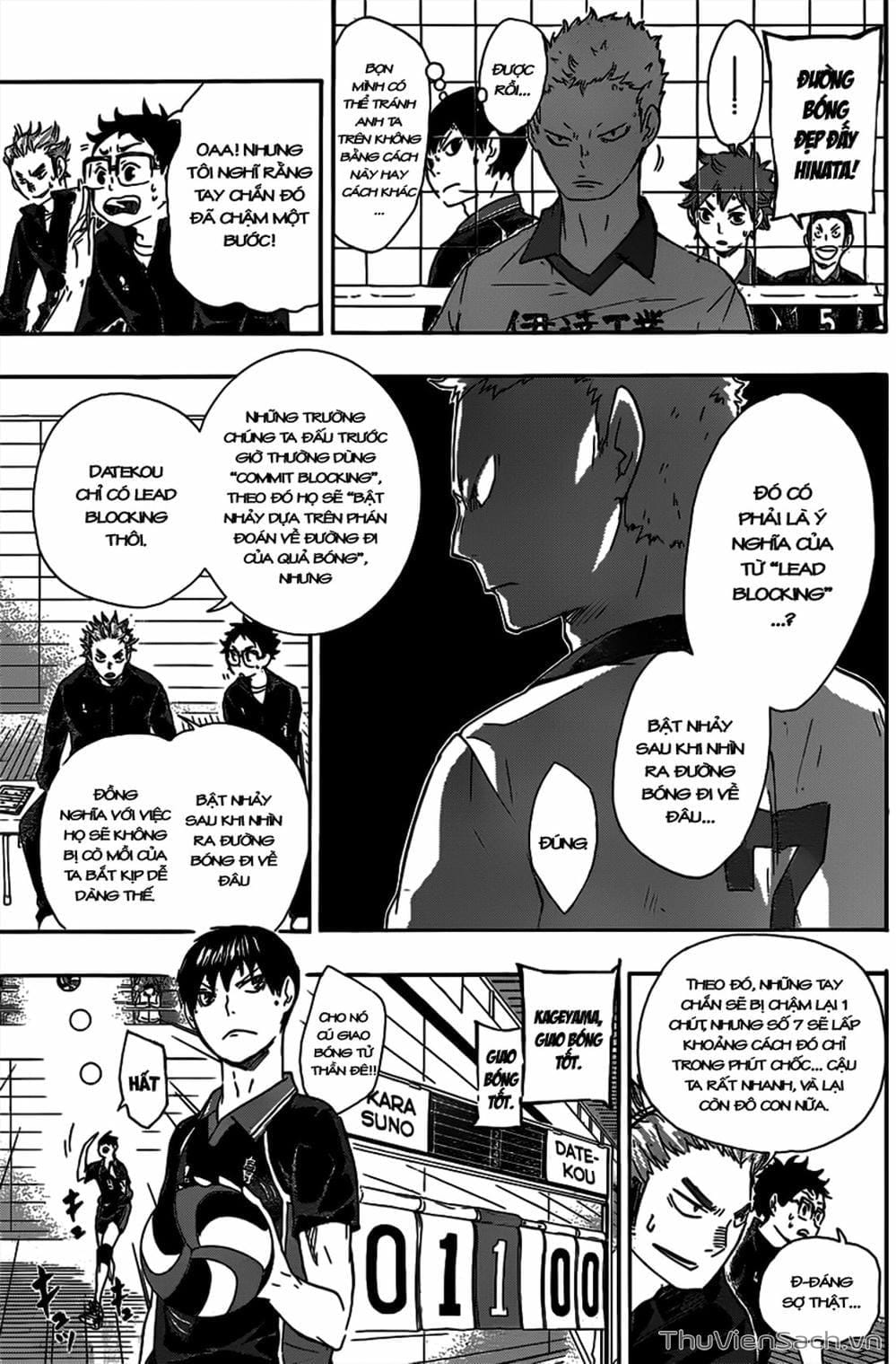 Truyện Tranh Vua Bóng Chuyền Haikyuu trang 6