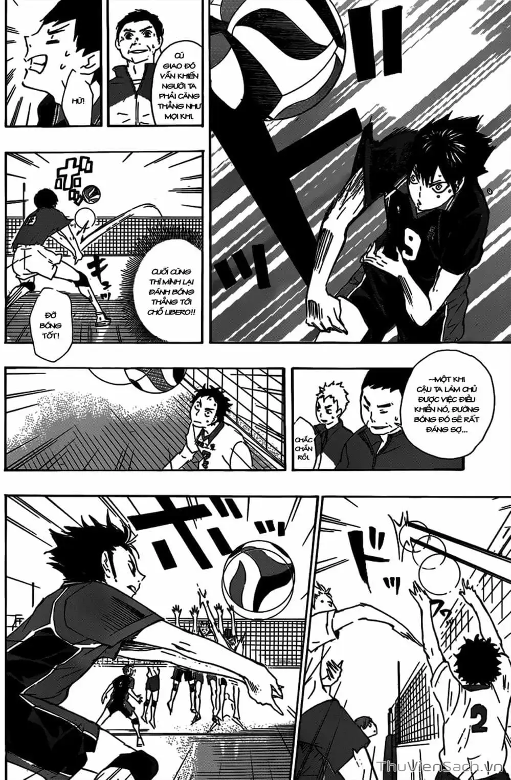 Truyện Tranh Vua Bóng Chuyền Haikyuu trang 6