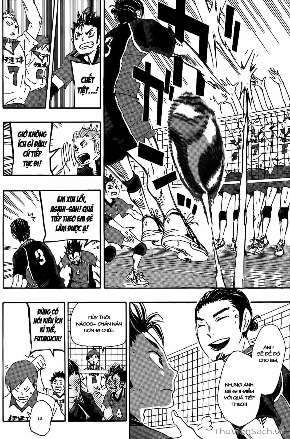 Truyện Tranh Vua Bóng Chuyền Haikyuu trang 6