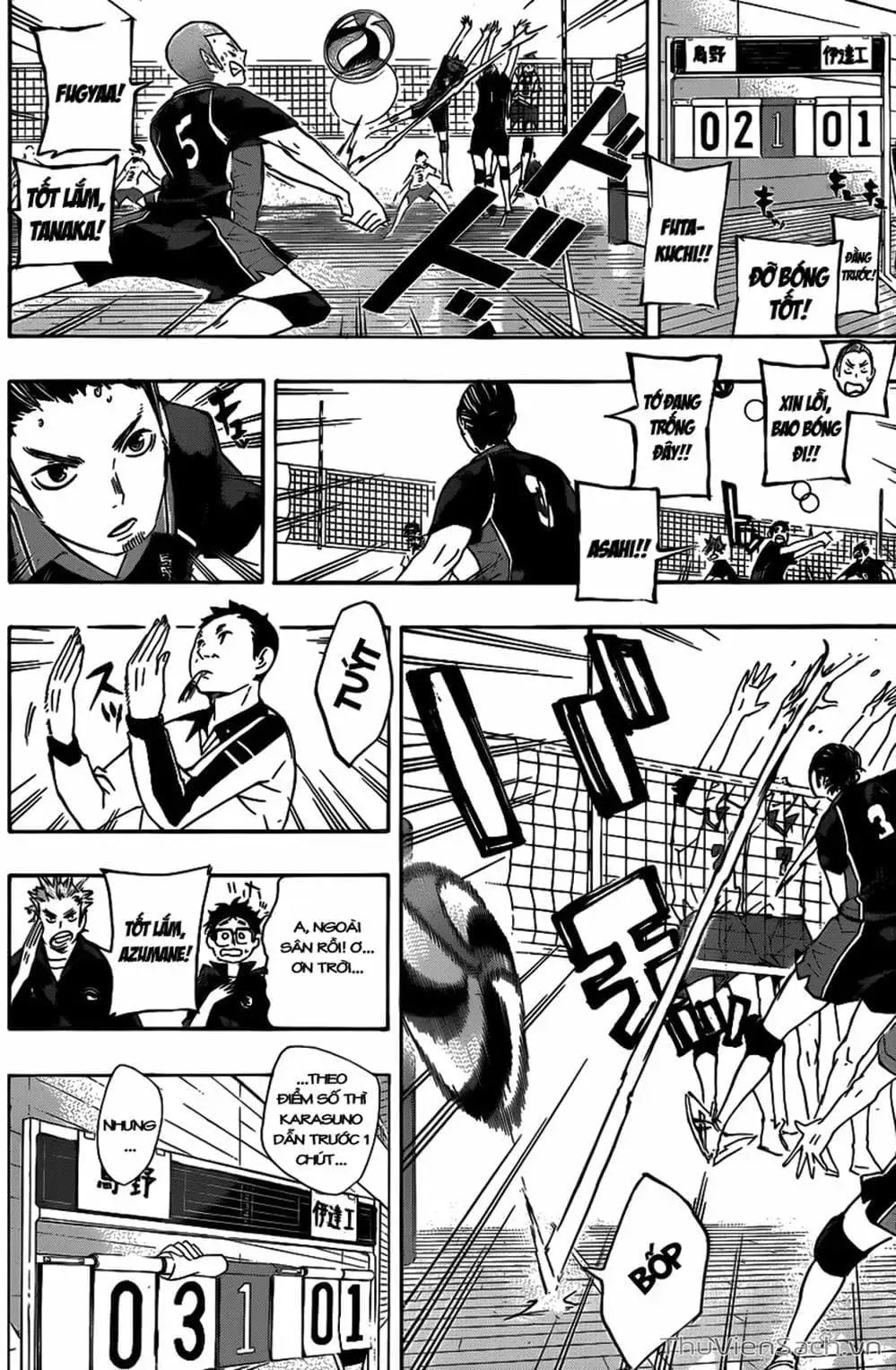 Truyện Tranh Vua Bóng Chuyền Haikyuu trang 6