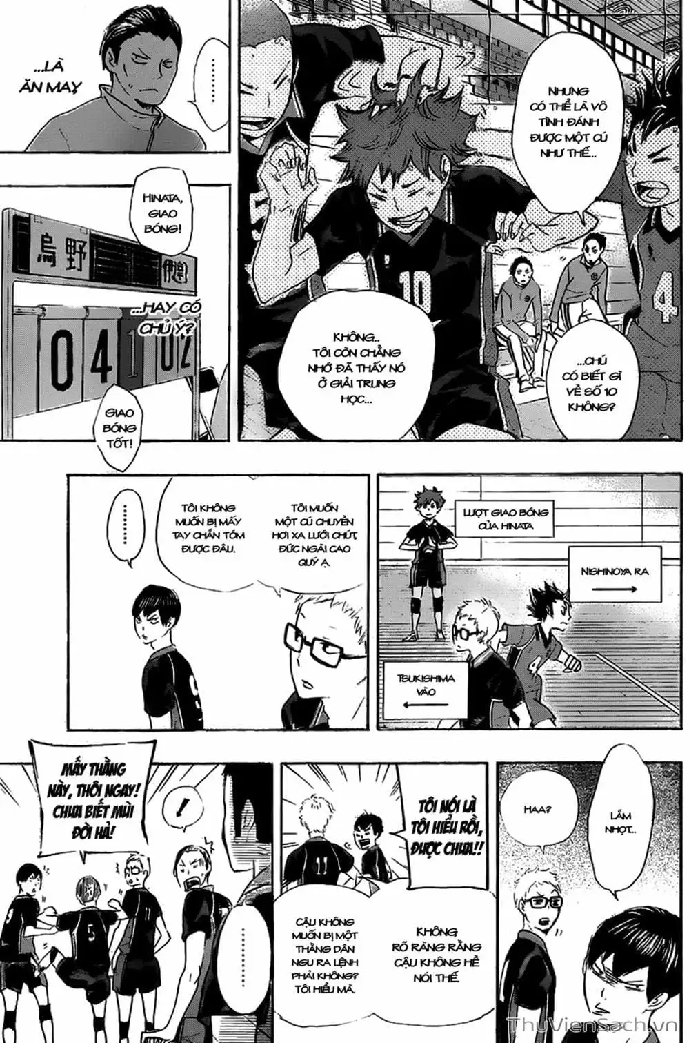Truyện Tranh Vua Bóng Chuyền Haikyuu trang 6