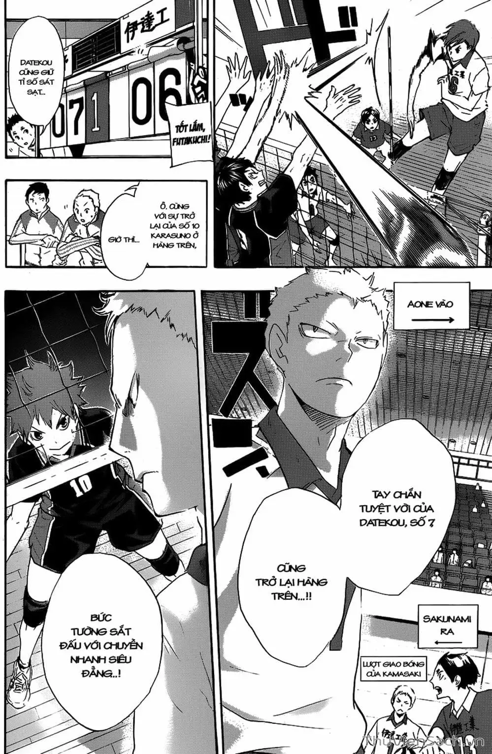 Truyện Tranh Vua Bóng Chuyền Haikyuu trang 6