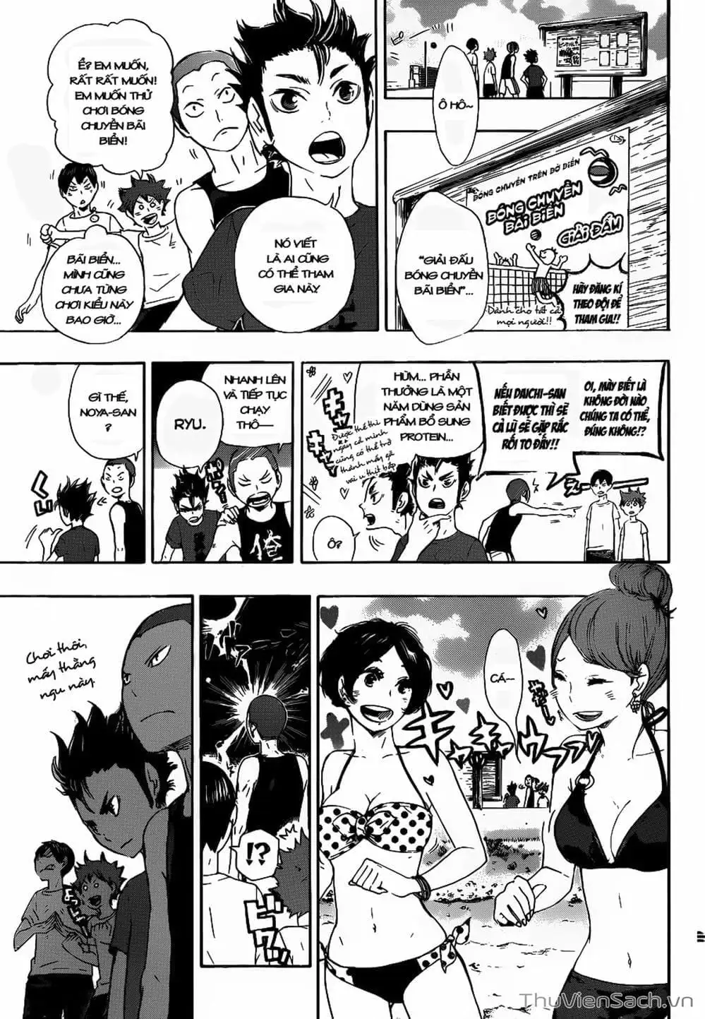 Truyện Tranh Vua Bóng Chuyền Haikyuu trang 6