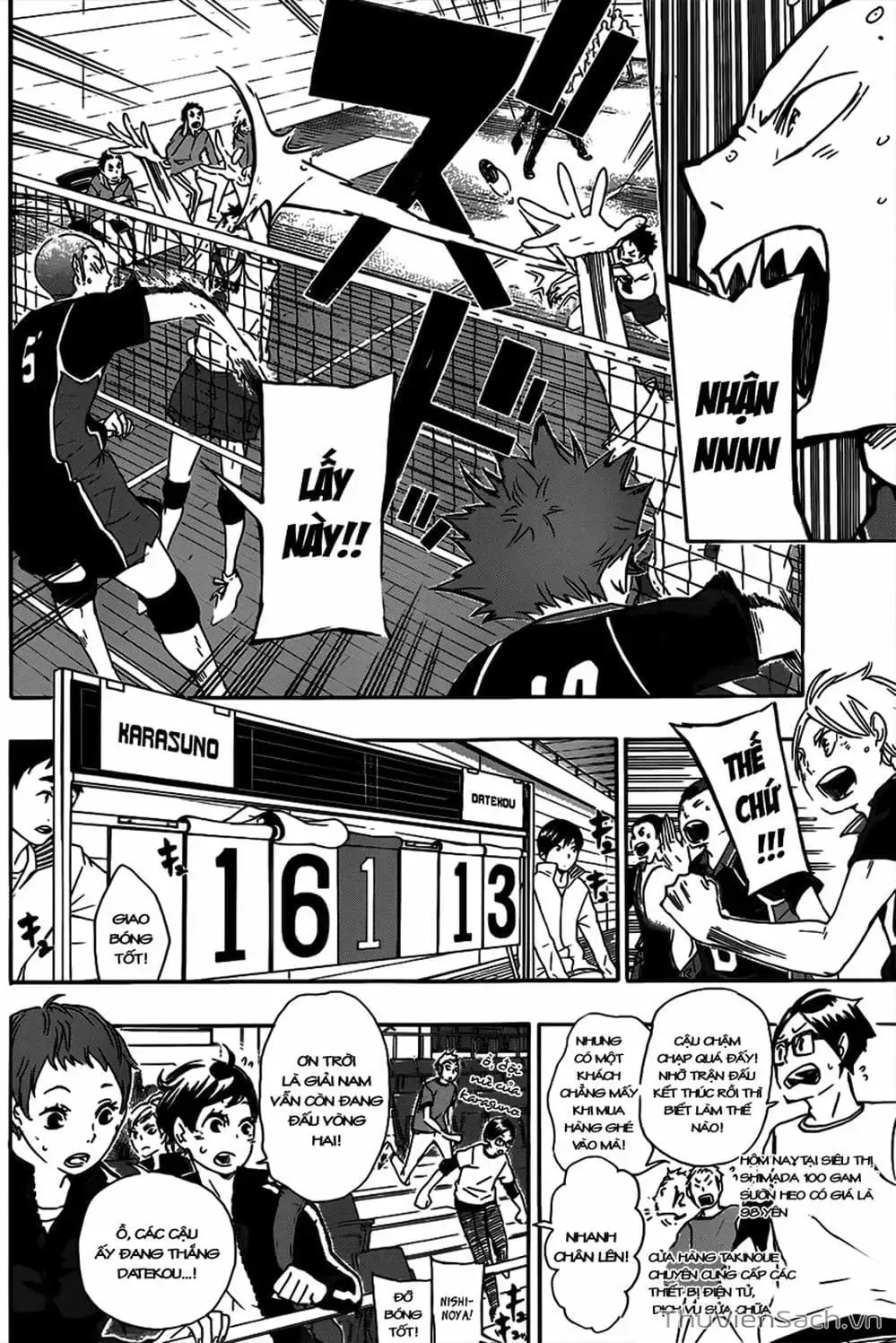 Truyện Tranh Vua Bóng Chuyền Haikyuu trang 6