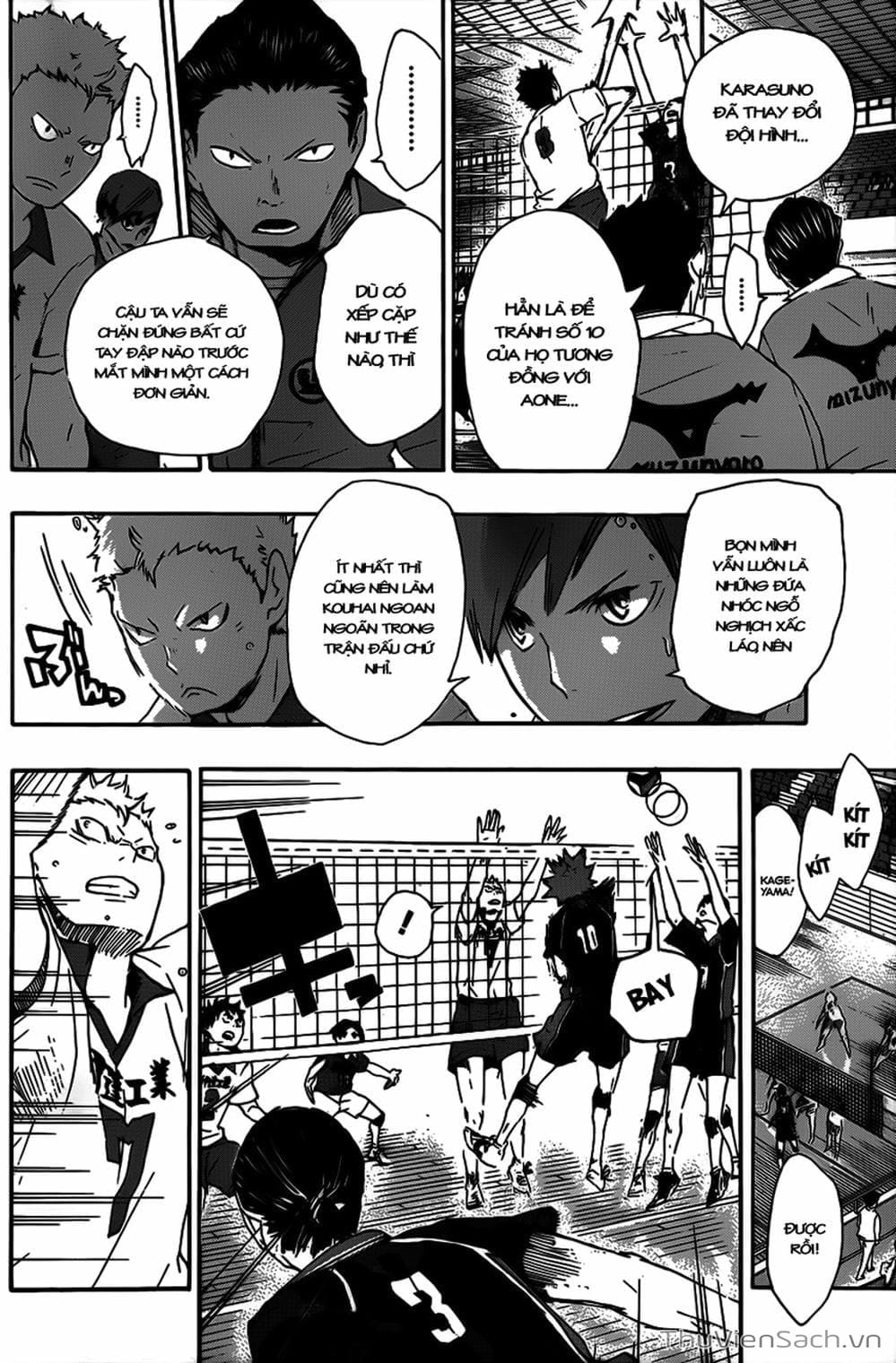 Truyện Tranh Vua Bóng Chuyền Haikyuu trang 6