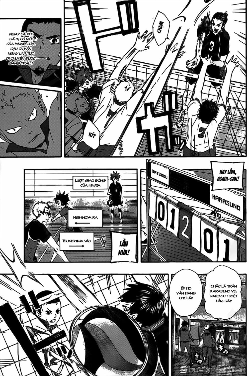 Truyện Tranh Vua Bóng Chuyền Haikyuu trang 6