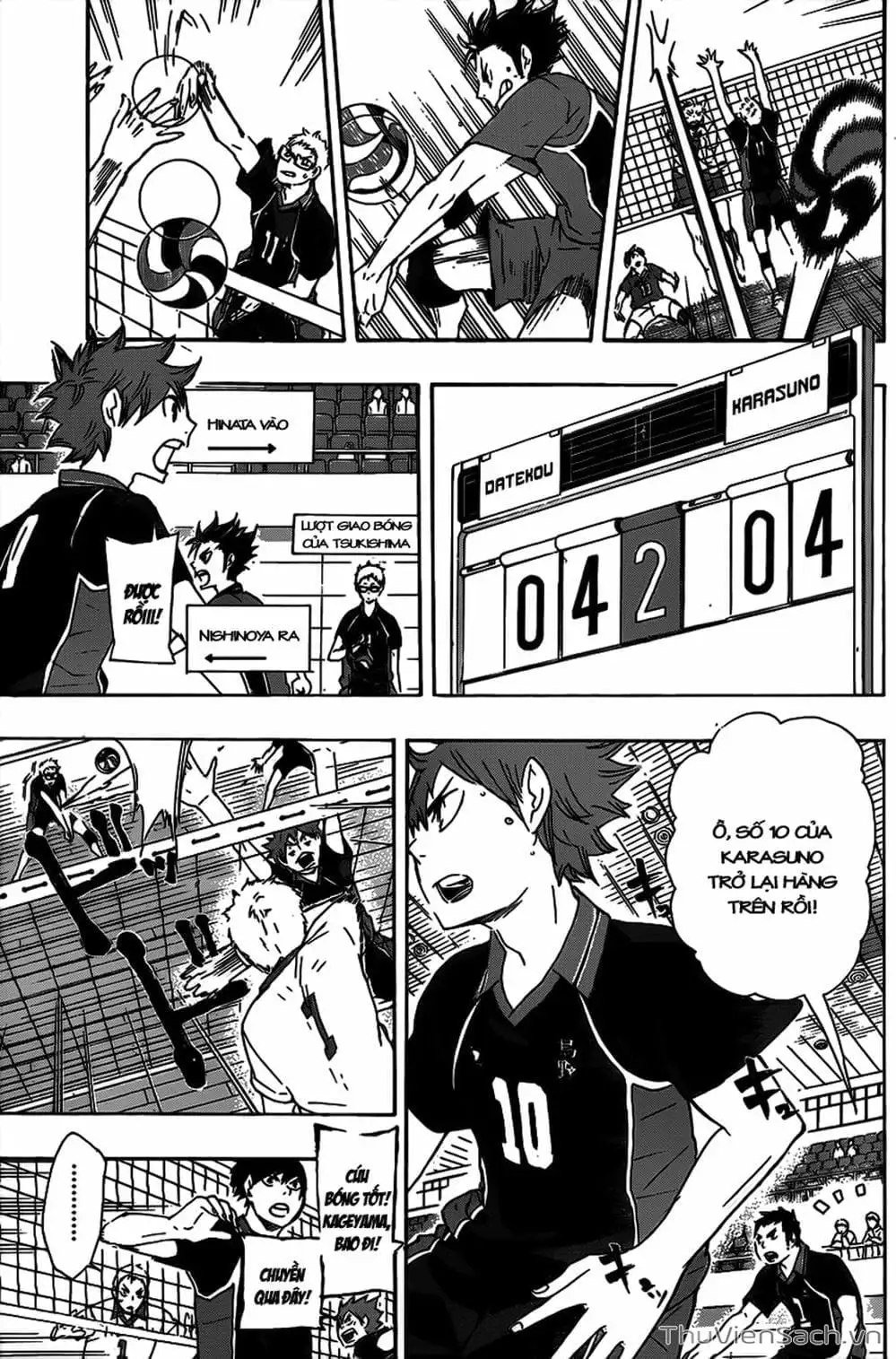 Truyện Tranh Vua Bóng Chuyền Haikyuu trang 6