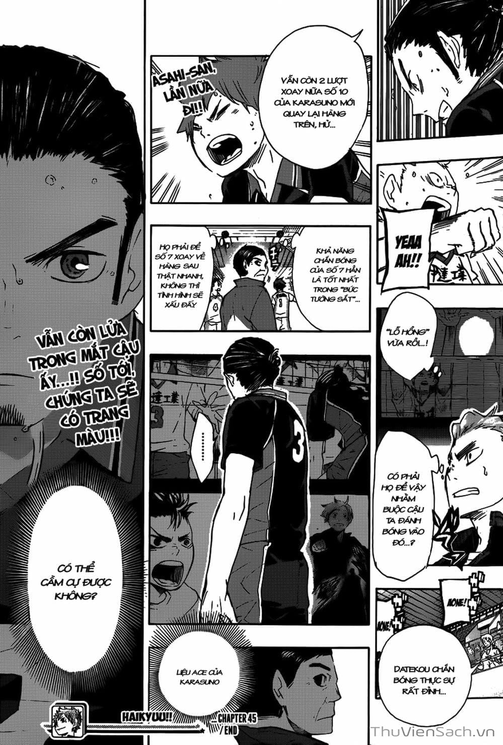 Truyện Tranh Vua Bóng Chuyền Haikyuu trang 6