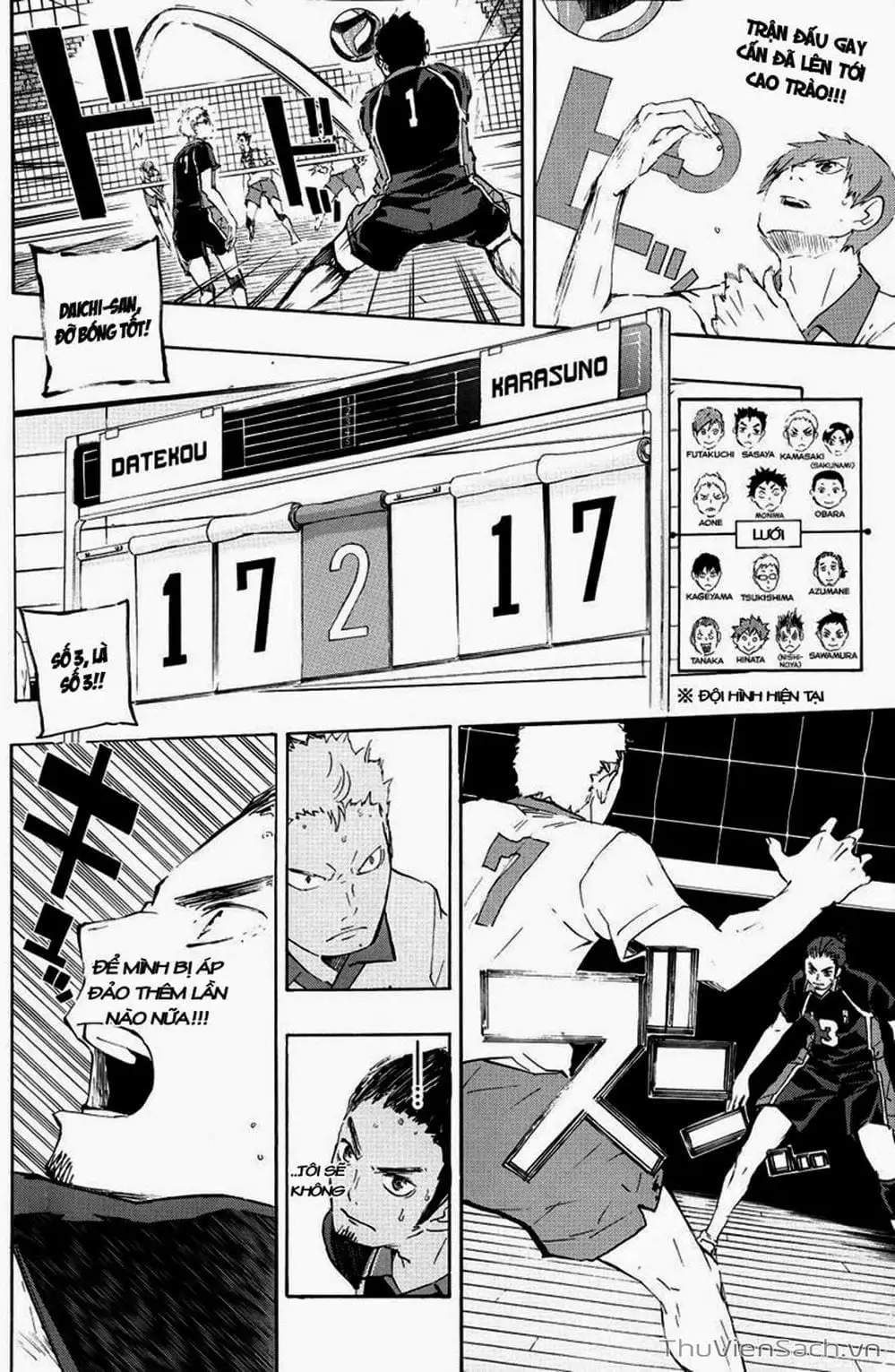 Truyện Tranh Vua Bóng Chuyền Haikyuu trang 6