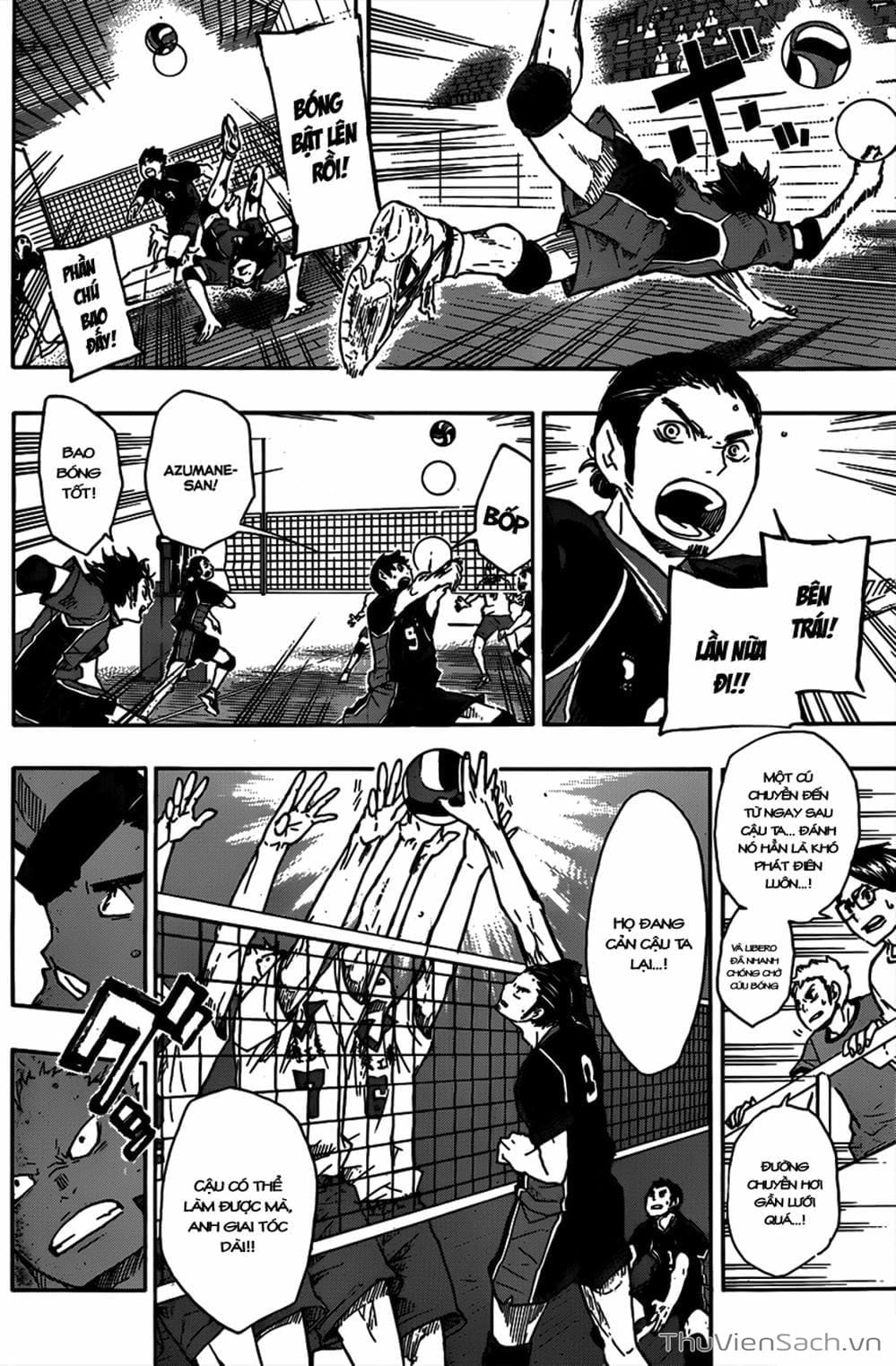 Truyện Tranh Vua Bóng Chuyền Haikyuu trang 6