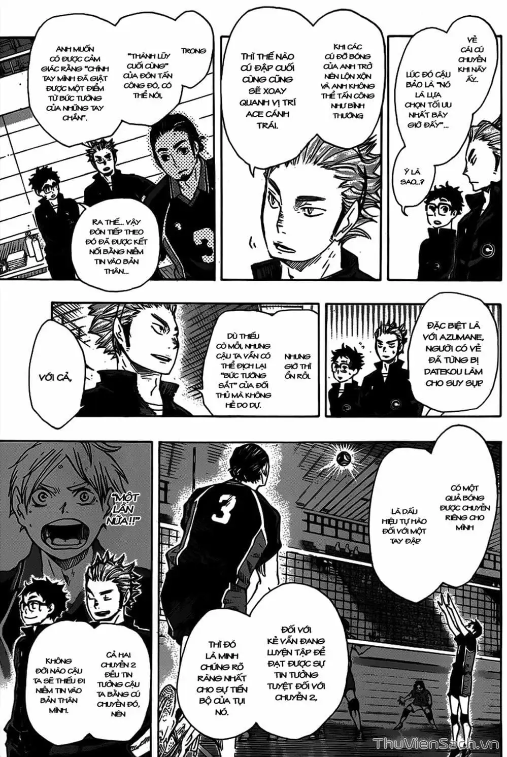 Truyện Tranh Vua Bóng Chuyền Haikyuu trang 6