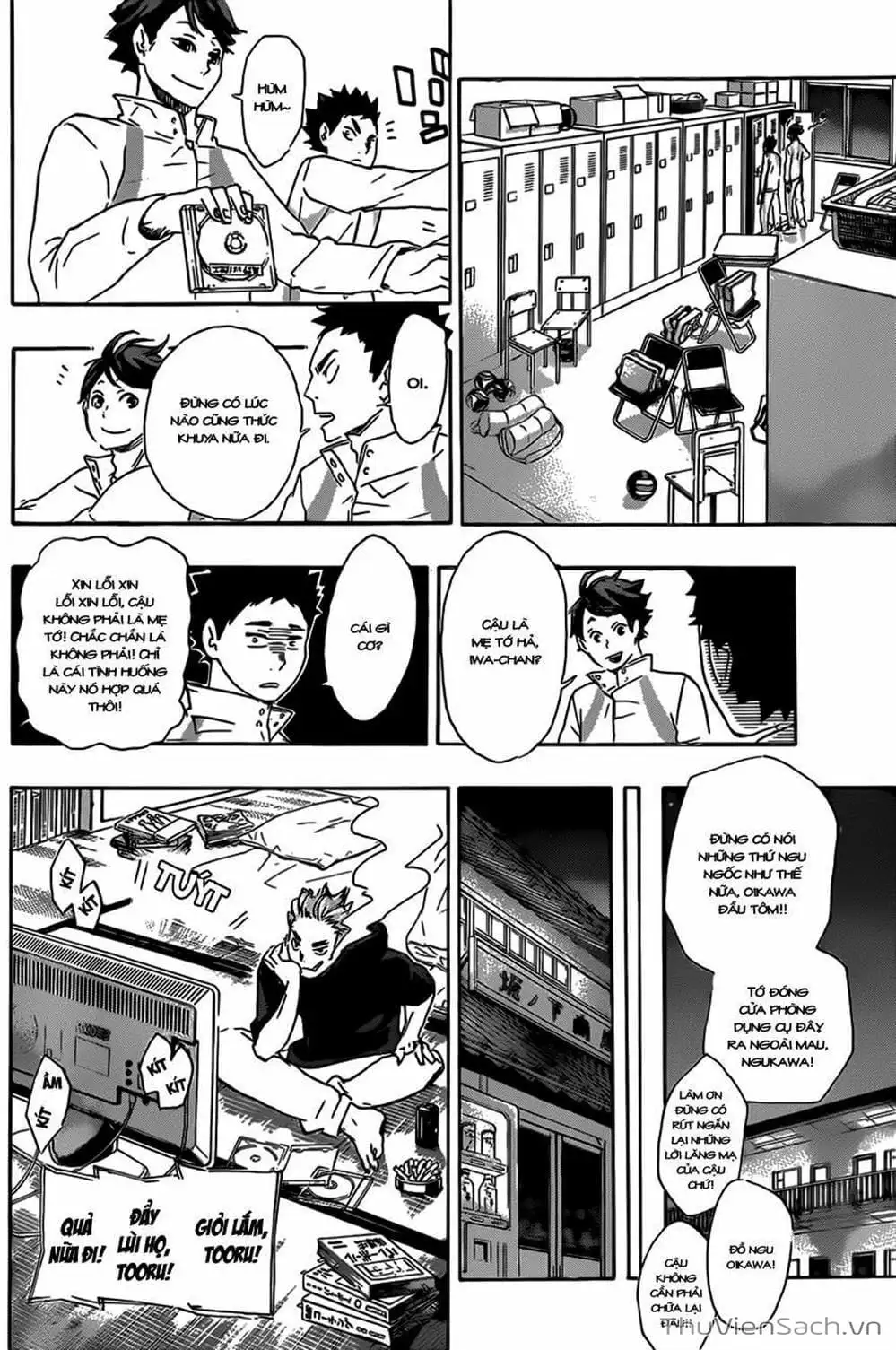 Truyện Tranh Vua Bóng Chuyền Haikyuu trang 6