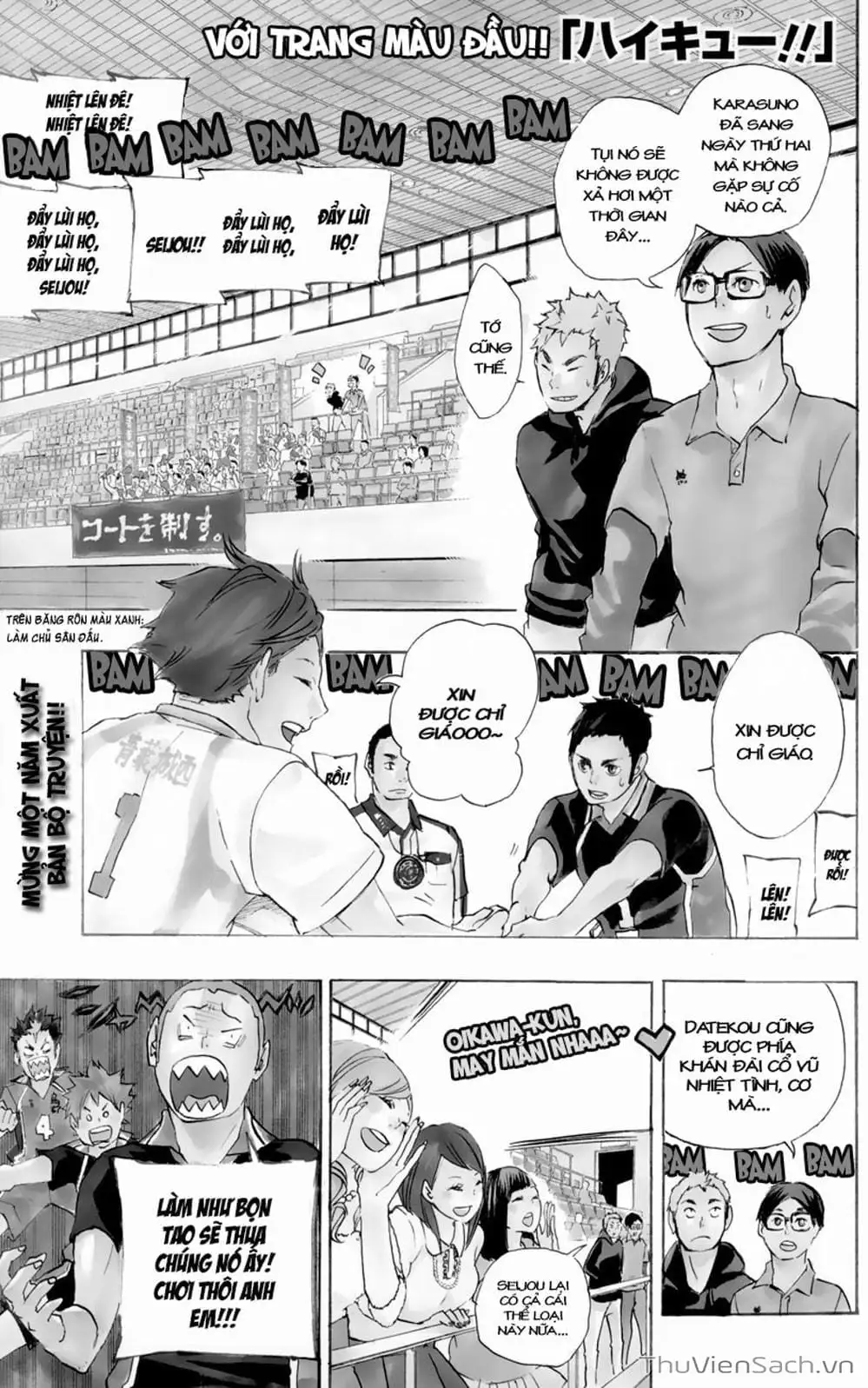 Truyện Tranh Vua Bóng Chuyền Haikyuu trang 6