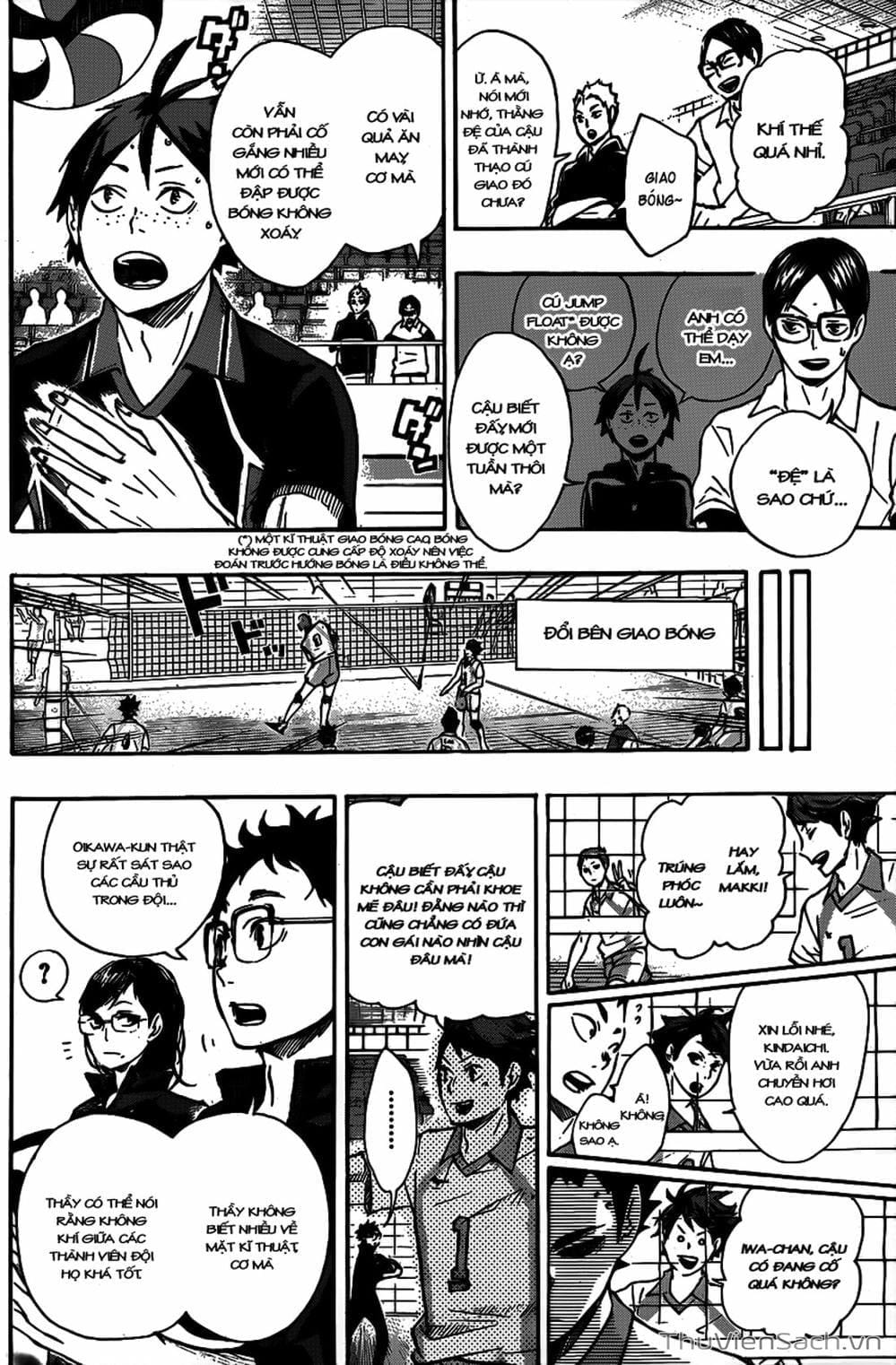 Truyện Tranh Vua Bóng Chuyền Haikyuu trang 6