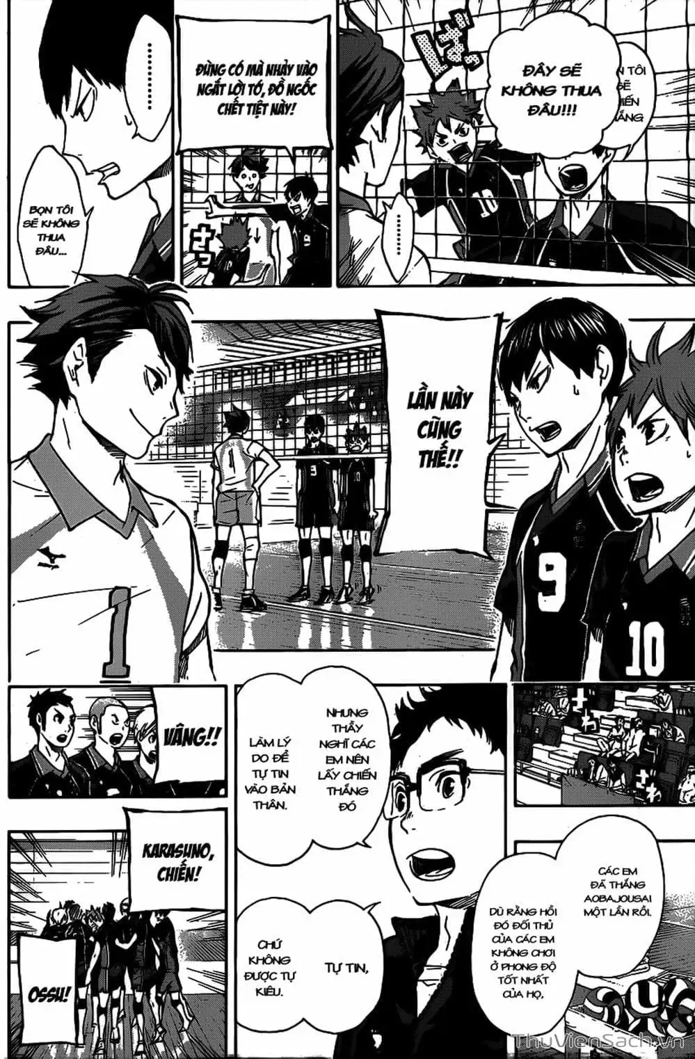 Truyện Tranh Vua Bóng Chuyền Haikyuu trang 6