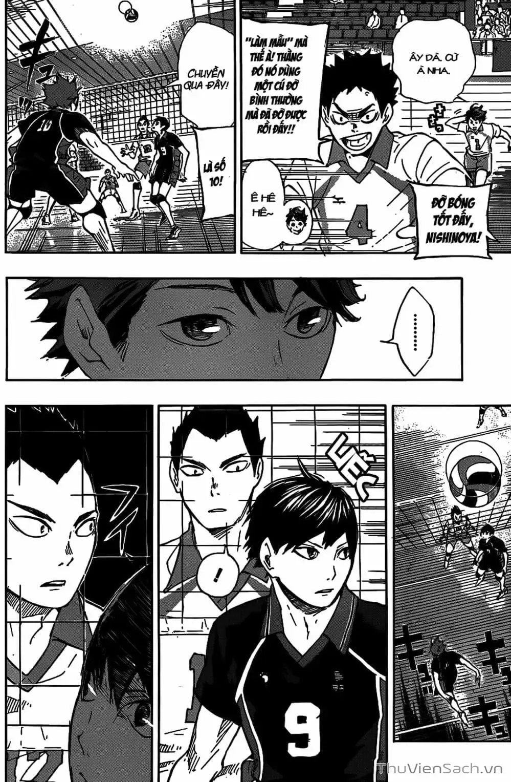 Truyện Tranh Vua Bóng Chuyền Haikyuu trang 6