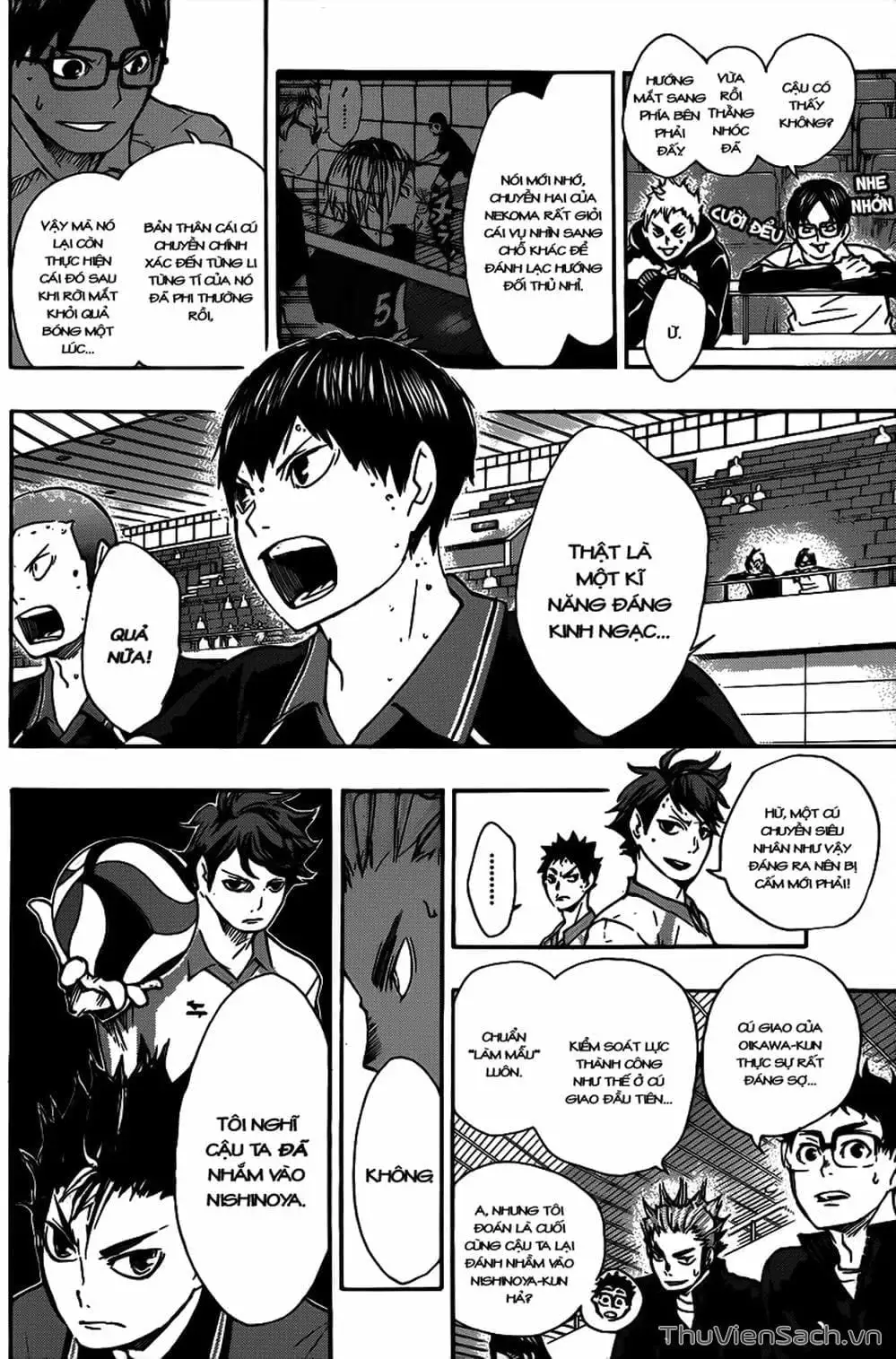 Truyện Tranh Vua Bóng Chuyền Haikyuu trang 6