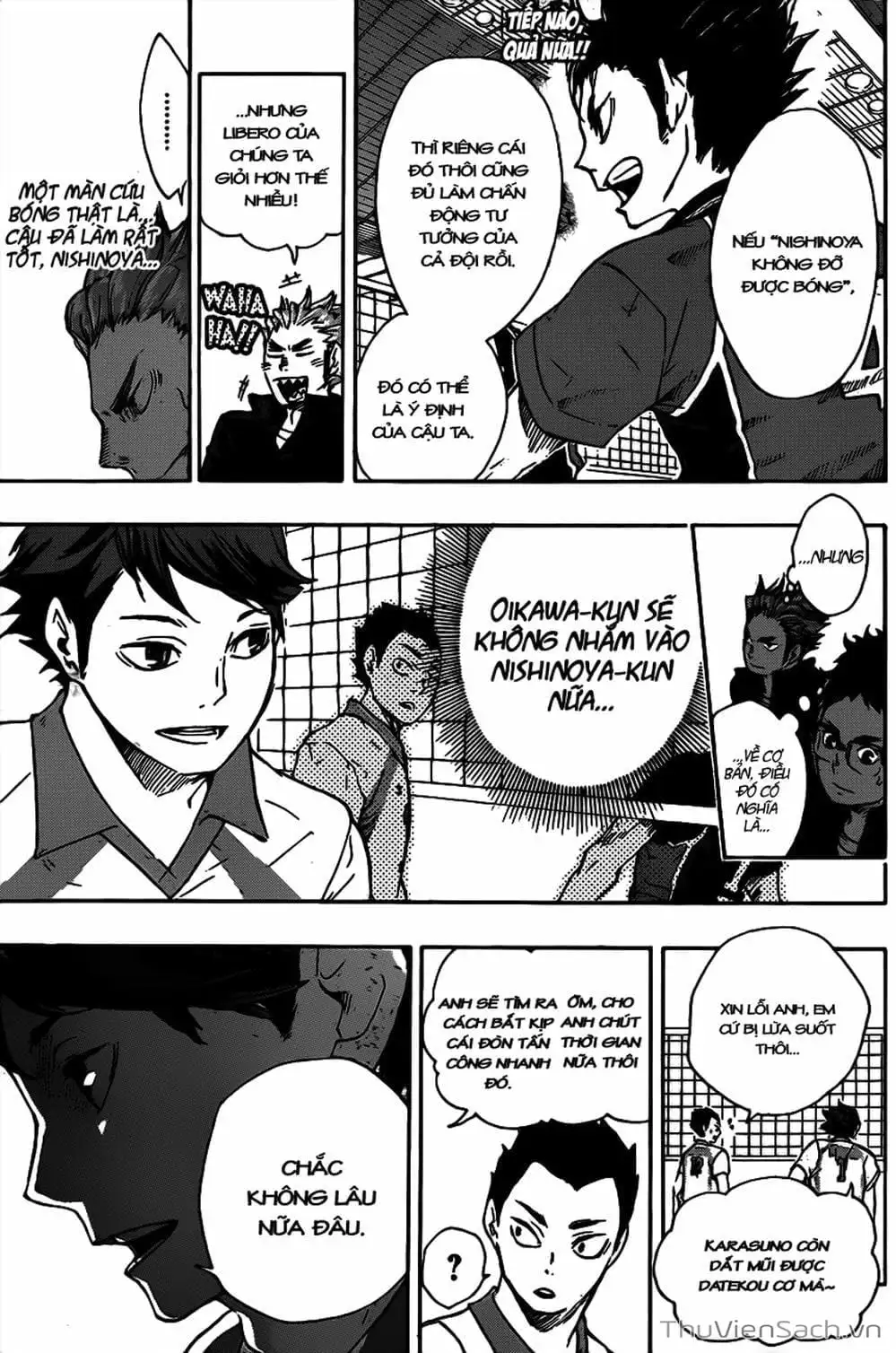 Truyện Tranh Vua Bóng Chuyền Haikyuu trang 6