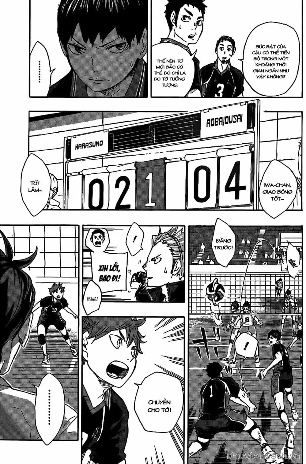 Truyện Tranh Vua Bóng Chuyền Haikyuu trang 6