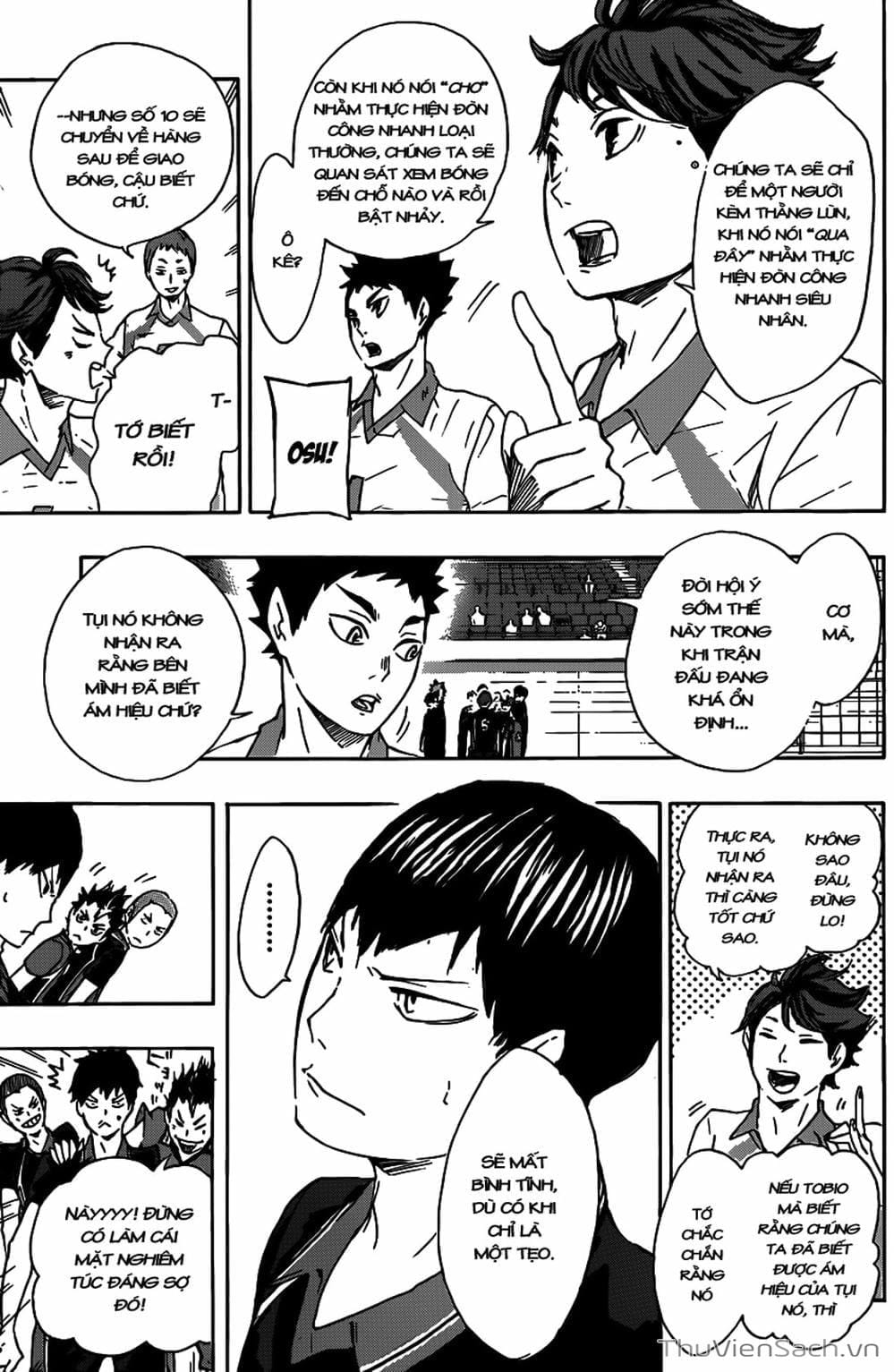 Truyện Tranh Vua Bóng Chuyền Haikyuu trang 6