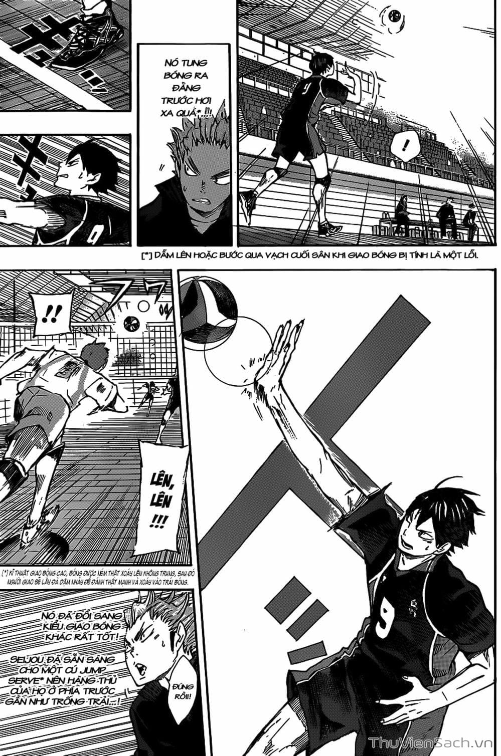 Truyện Tranh Vua Bóng Chuyền Haikyuu trang 6