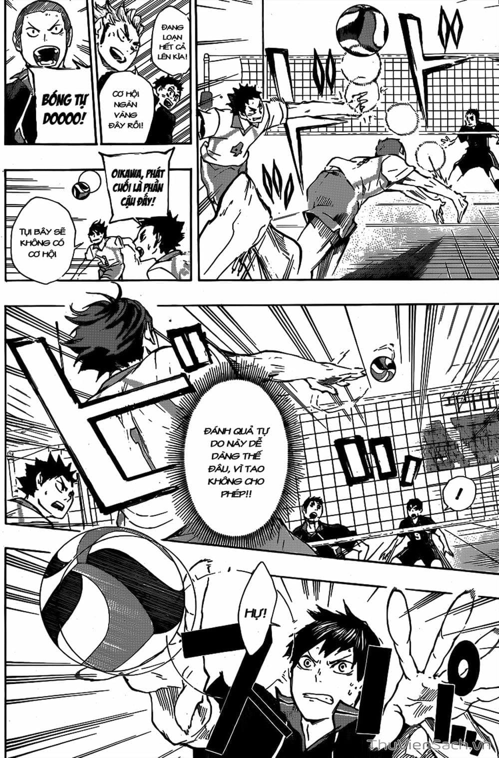 Truyện Tranh Vua Bóng Chuyền Haikyuu trang 6