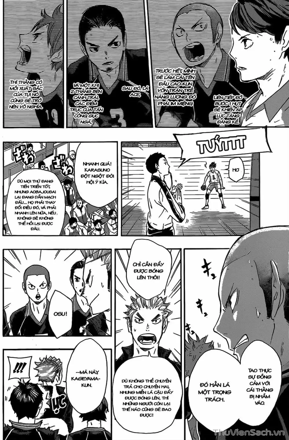 Truyện Tranh Vua Bóng Chuyền Haikyuu trang 6