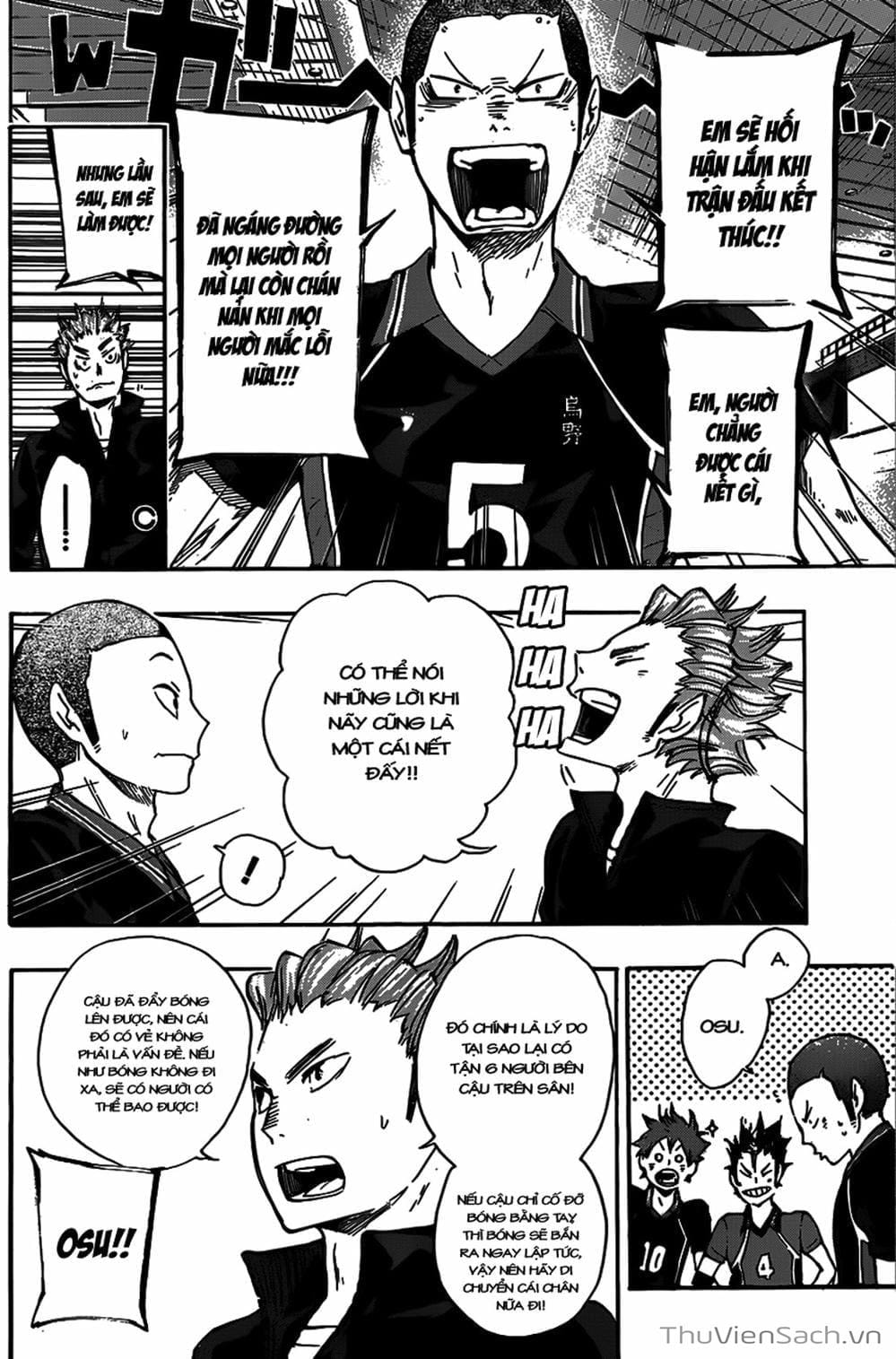 Truyện Tranh Vua Bóng Chuyền Haikyuu trang 6