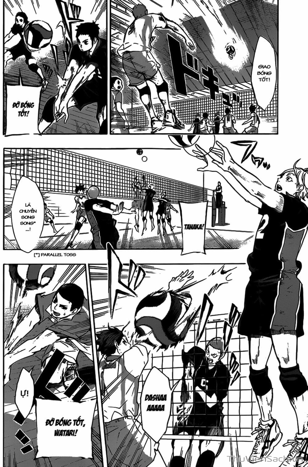 Truyện Tranh Vua Bóng Chuyền Haikyuu trang 6