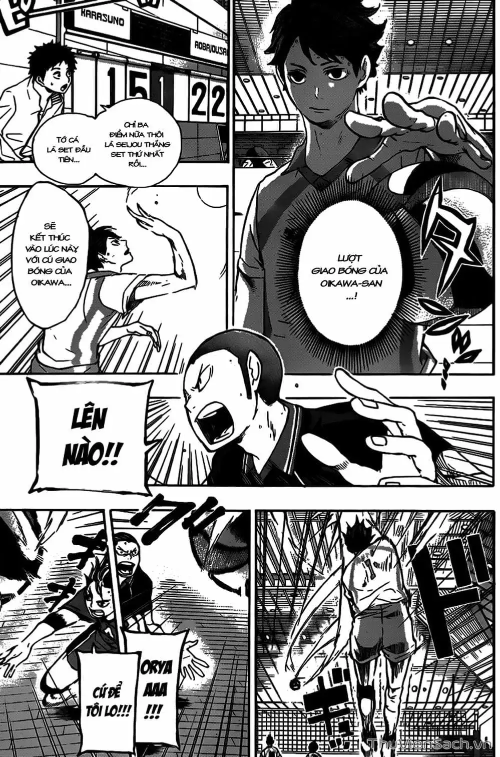Truyện Tranh Vua Bóng Chuyền Haikyuu trang 6