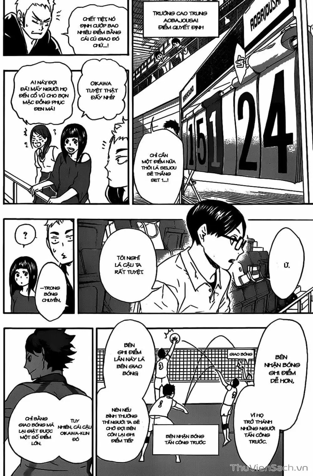 Truyện Tranh Vua Bóng Chuyền Haikyuu trang 6