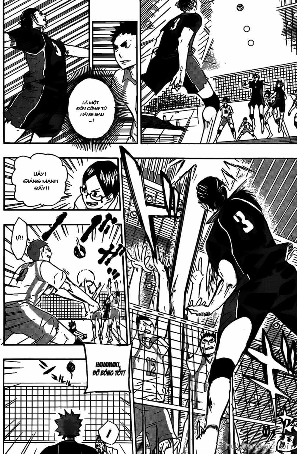 Truyện Tranh Vua Bóng Chuyền Haikyuu trang 6