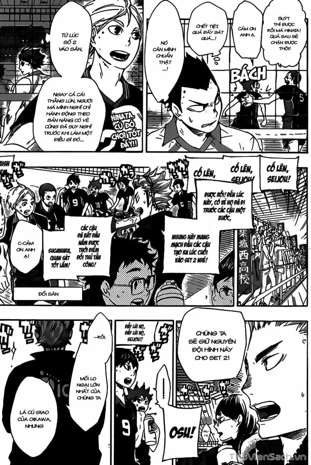Truyện Tranh Vua Bóng Chuyền Haikyuu trang 6