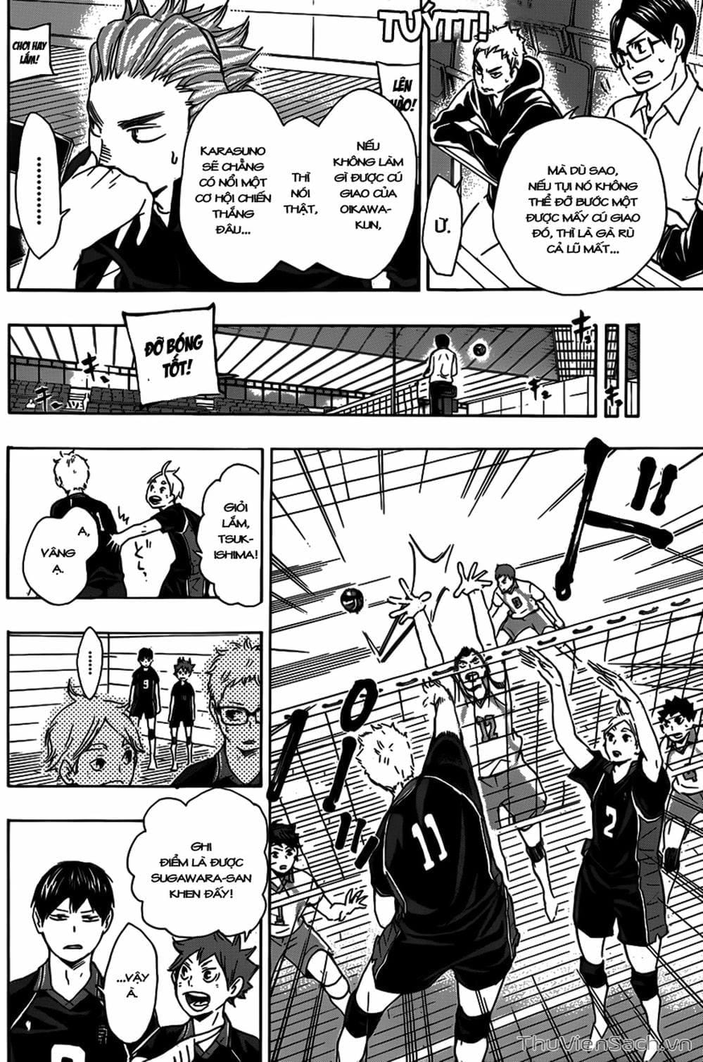 Truyện Tranh Vua Bóng Chuyền Haikyuu trang 6