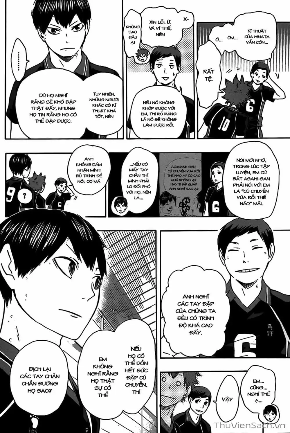 Truyện Tranh Vua Bóng Chuyền Haikyuu trang 6