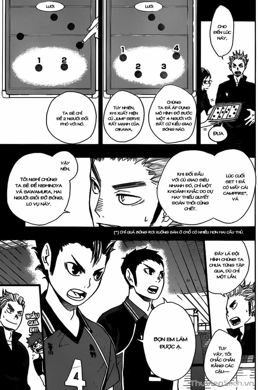 Truyện Tranh Vua Bóng Chuyền Haikyuu trang 6