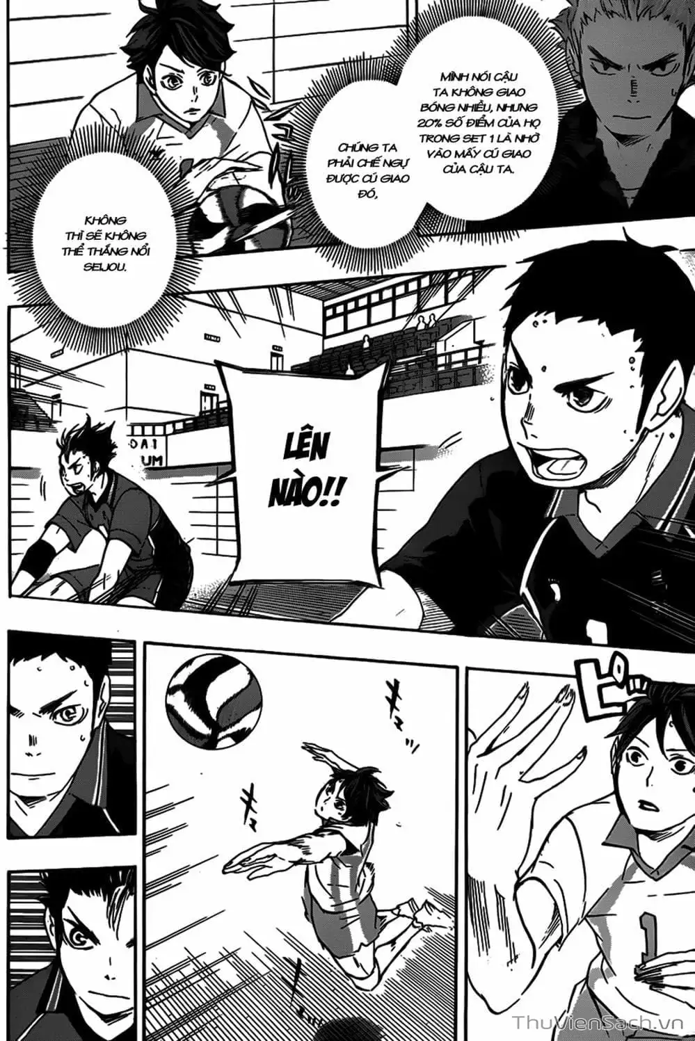 Truyện Tranh Vua Bóng Chuyền Haikyuu trang 6