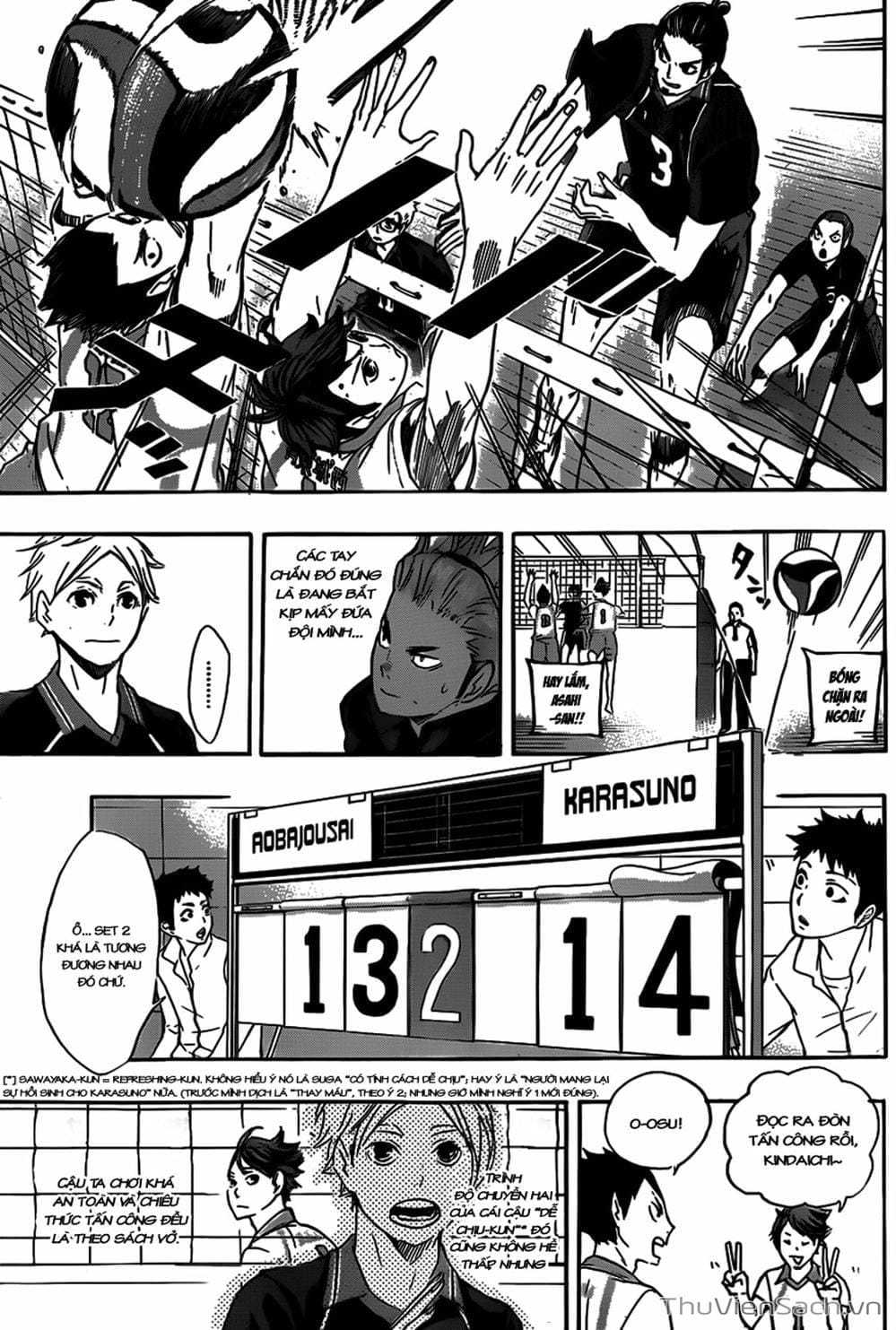 Truyện Tranh Vua Bóng Chuyền Haikyuu trang 6
