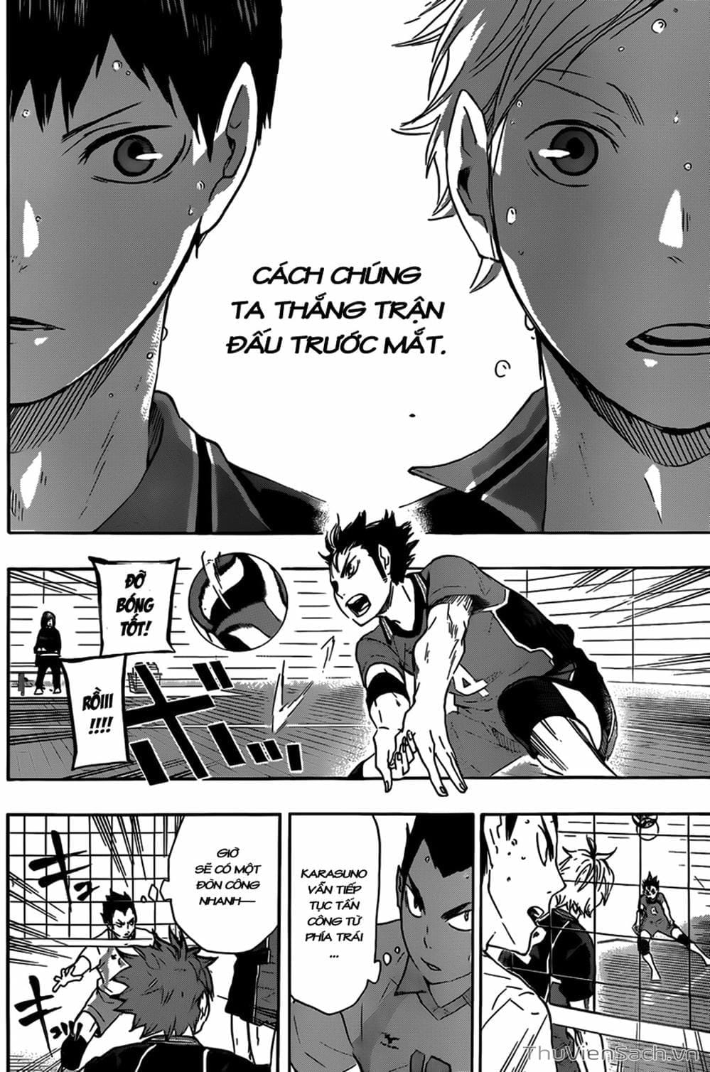 Truyện Tranh Vua Bóng Chuyền Haikyuu trang 6