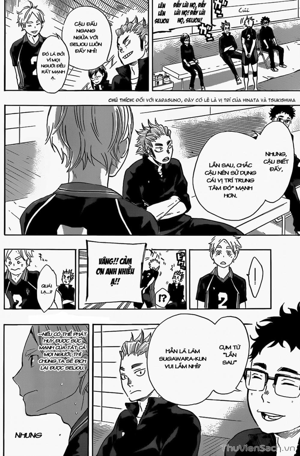 Truyện Tranh Vua Bóng Chuyền Haikyuu trang 6