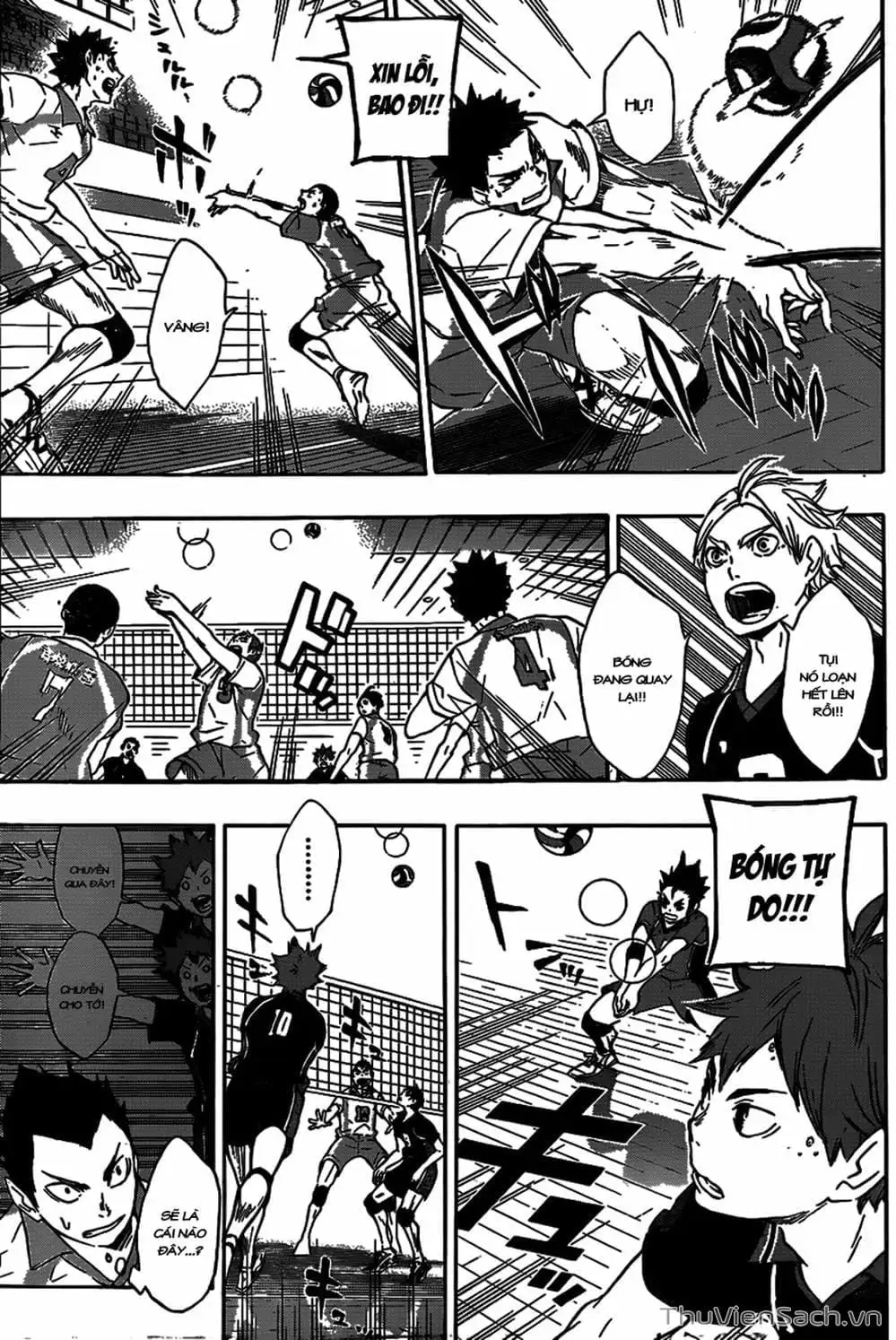 Truyện Tranh Vua Bóng Chuyền Haikyuu trang 6