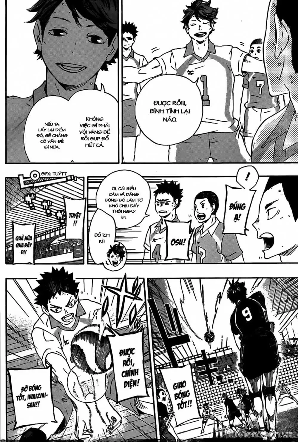 Truyện Tranh Vua Bóng Chuyền Haikyuu trang 6