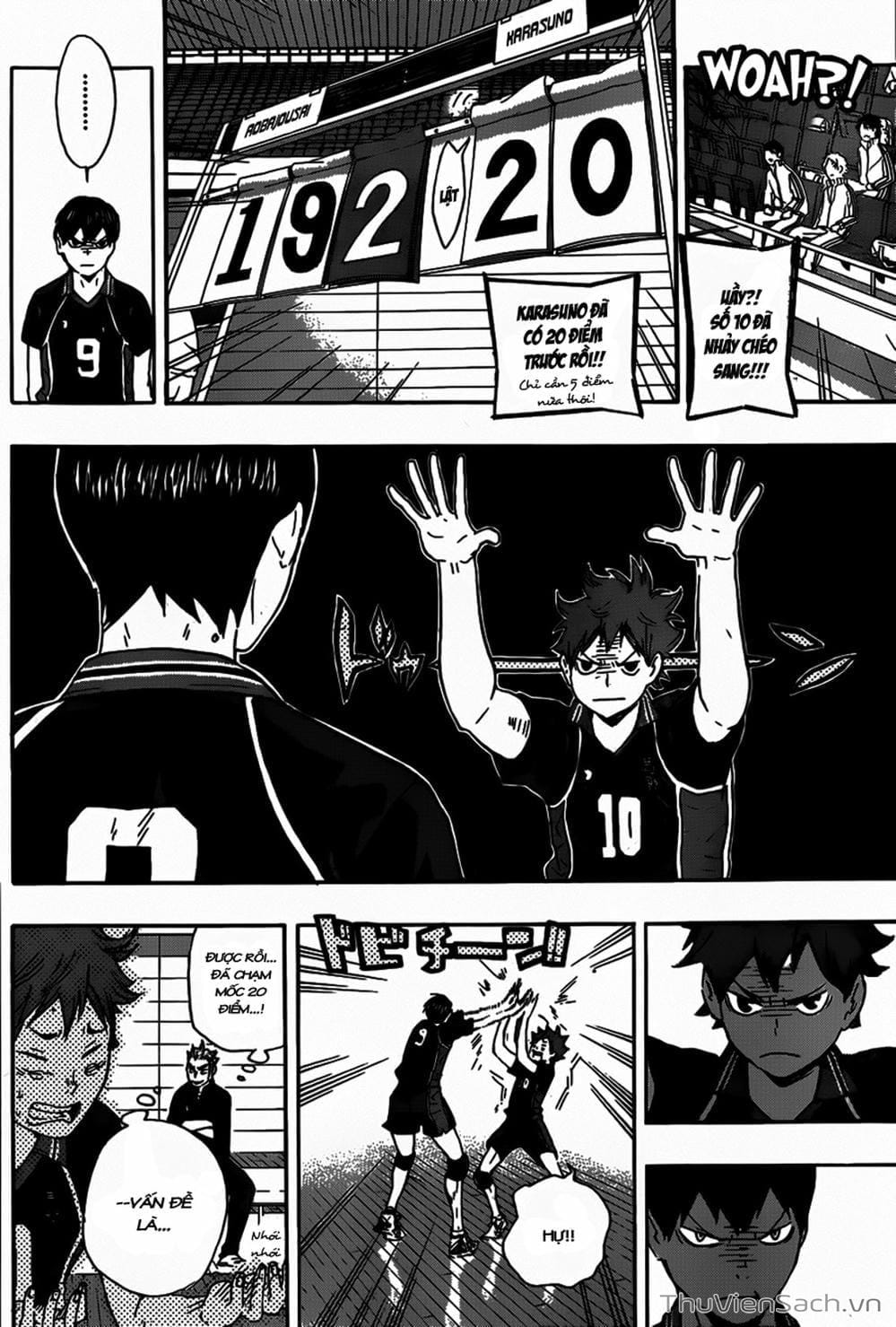 Truyện Tranh Vua Bóng Chuyền Haikyuu trang 6