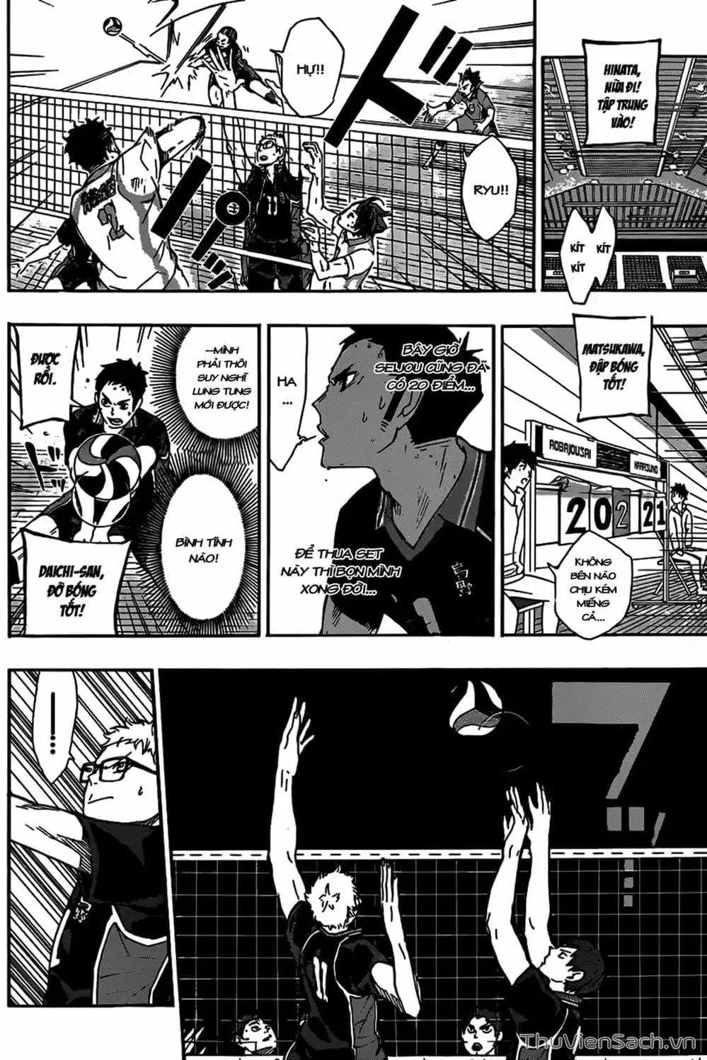 Truyện Tranh Vua Bóng Chuyền Haikyuu trang 6
