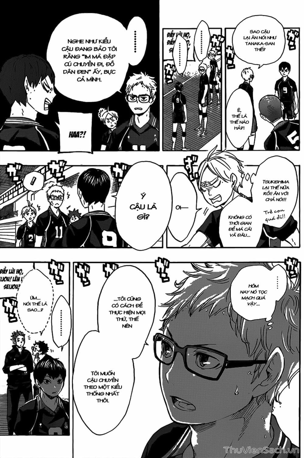 Truyện Tranh Vua Bóng Chuyền Haikyuu trang 6