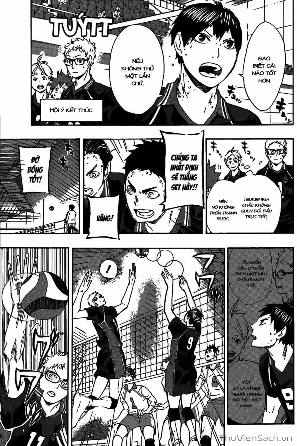 Truyện Tranh Vua Bóng Chuyền Haikyuu trang 6